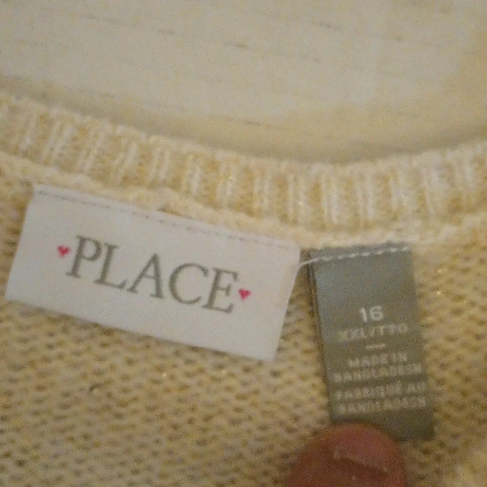 The Children's Place Girls' Big Sweater Dress. Size XXL